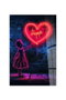 Wallity Pintura Decorativa de Vidrio Templado Multicolor 70 x 100 cm